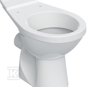 Stojąca miska WC Idol do kompletowania ze spłuczką nasadzaną, lejowa, wylot poziomy M13200000