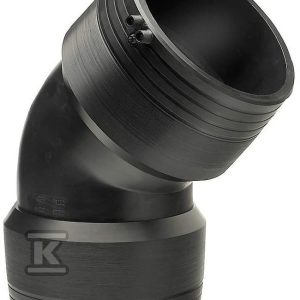 Kolano elektrooporowe 45ST. d225 PE100, SDR11, PN10 gaz/PN16 woda 753151820 Kolano elektrooporowe 45ST. d225 PE100, SDR11, PN10 gaz/PN16 woda 753151820