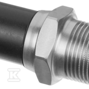 Adapter PE-stal nierdzewna z gwintem zewnętrznym GZ, d20x1/2″ PE100, SDR11, PN10 gaz/PN16 woda, do montażu z elektromufą lub elektroredukcją 724920706 Adapter PE-stal nierdzewna z gwintem zewnętrznym GZ, d20x1/2″ PE100, SDR11, PN10 gaz/PN16 woda, do montażu z elektromufą lub elektroredukcją 724920706
