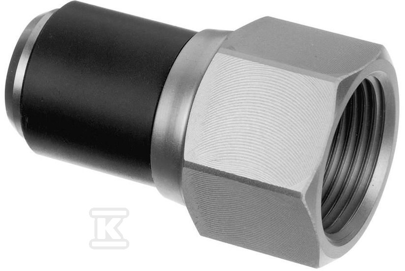 Adapter PE-stal nierdzewna z gwintem wewnętrznym GW, d32x1" PE100, SDR11, PN10 gaz/PN16 woda, do montażu z elektromufą lub elektroredukcją 724920208 - obrazek 1
