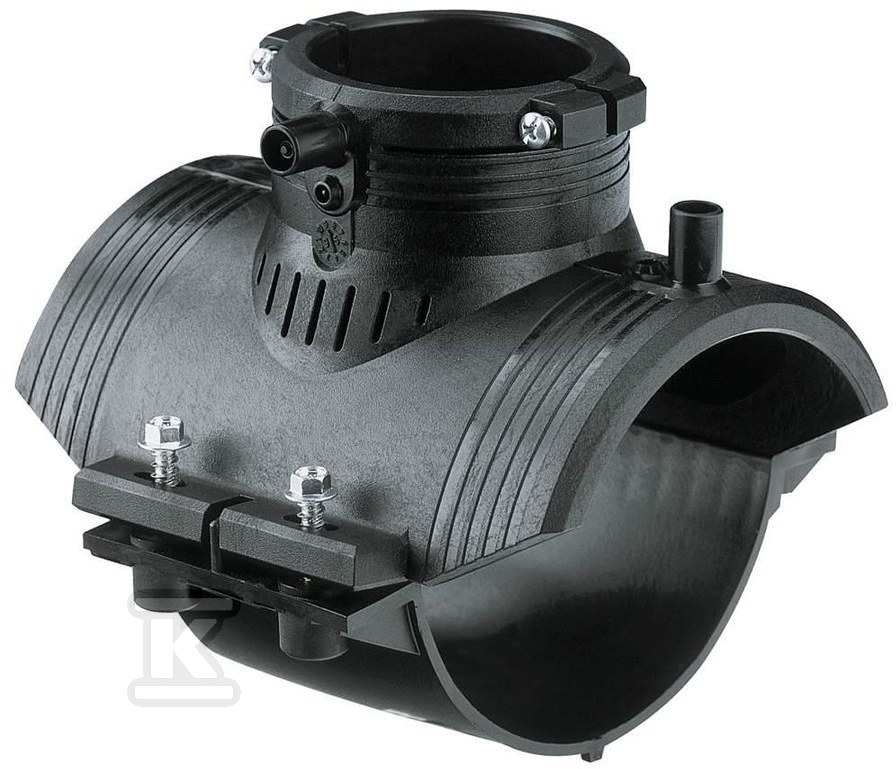 Obejma siodłowa elektrooporowa d355x63 PE100, SDR11, PN10 gaz/PN16 woda 193137167 - obrazek 1