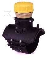 Obejma elektrooporowa odcinająca-zestaw, d110x2 1/2" PE100, SDR11, PN10 gaz/PN16 woda, maksymalny przelot 56mm 193149467 - obrazek 1