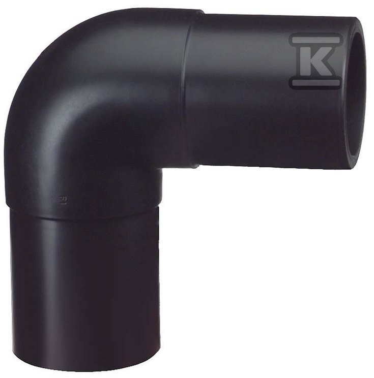 Kolano doczołowe 90ST. d125 PE100, SDR11, PN10 gaz/PN16 woda 753101015 - obrazek 1