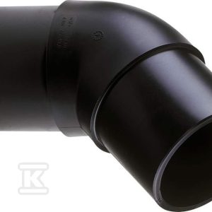 Kolano doczołowe długie 45ST. d125 PE100, SDR11, PN10 gaz/PN16 woda 753151015 Kolano doczołowe długie 45ST. d125 PE100, SDR11, PN10 gaz/PN16 woda 753151015