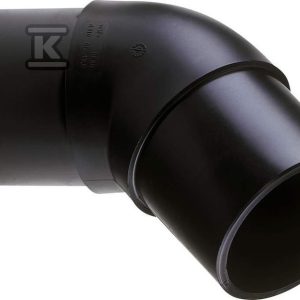 Kolano doczołowe długie 45ST. d160 PE100, SDR17, PN5 gaz/PN10 woda 753150817 Kolano doczołowe długie 45ST. d160 PE100, SDR17, PN5 gaz/PN10 woda 753150817