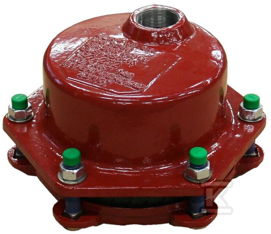 Łącznik zaślepiający zakleszczający Uni/Fiksers z gwintem EPDM MJ3207 65M x 3/4" A2 E 709385609 - obrazek 1
