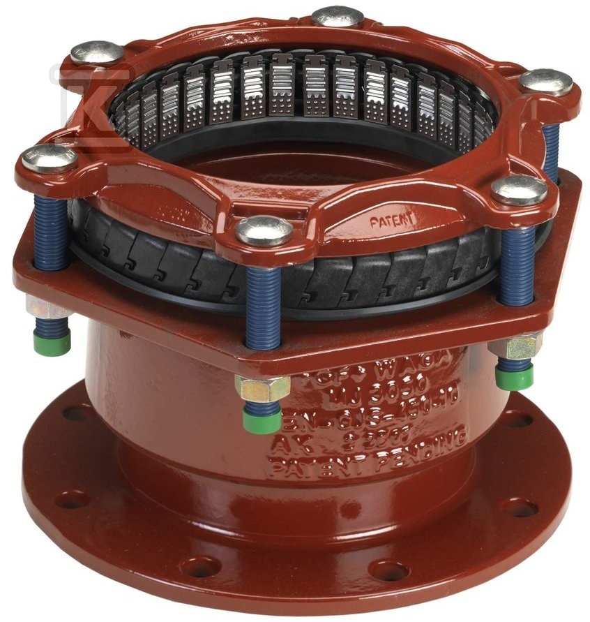 Łącznik kołnierzowy redukcyjny zakleszczający Uni/Fiksers EPDM MJ3157 65M x 80FL A2 E PN16 709455618 - obrazek 1