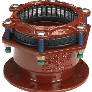 Łącznik kołnierzowy redukcyjny zakleszczający Uni/Fiksers EPDM MJ3157 125M x 100FL A2 E PN16 709455632 Łącznik kołnierzowy redukcyjny zakleszczający Uni/Fiksers EPDM MJ3157 125M x 100FL A2 E PN16 709455632