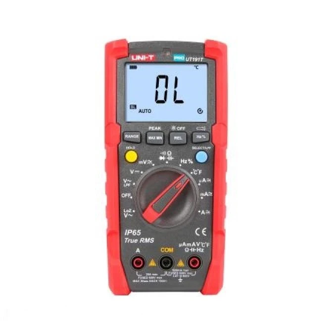 Miernik cyfrowy uniwersalny serii Pro UT‑191T, IP65, CAT III 1000V, CAT IV 600V, 21132 - obrazek 1