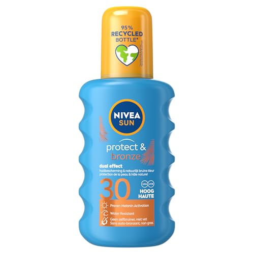 Nivea Protect & Bronze SPF 30 spray przeciwsłoneczny z brązu, 200 ml - obrazek 1