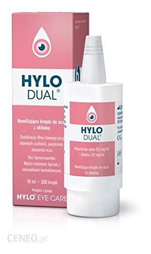 Hylo Dual – Krople do oczu z ektoiną – 10 ml