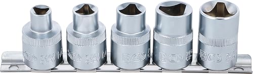 BGS 8608 Zestaw Nasadek Trójkątnych M5–M12 (8–16,5 mm) 5 szt. - obrazek 1