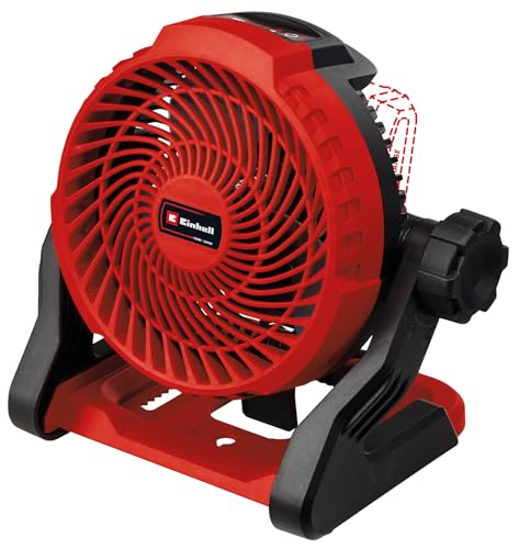 Einhell Akumulatorowy wentylator GE CF 18/2200 Li Solo Power X Change (18 V, Ion, 3 poziomy prędkości, obrotowa głowica wentylatora o 360, dostawa bez akumulatora i ładowarki) - obrazek 1