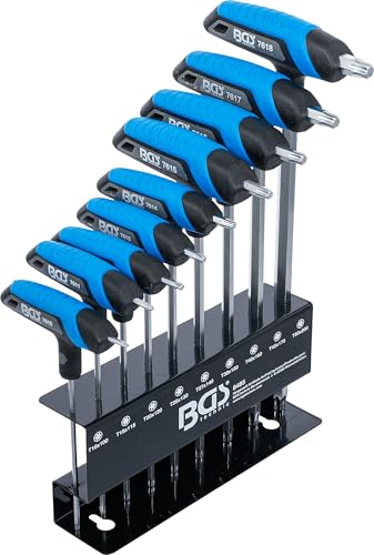 BGS 8485 Zestaw kluczy typu T profil (do Torx) T10 T50 9 szt.