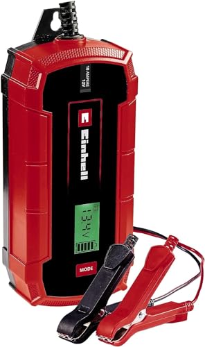 Einhell Ładowarka CE BC 10 M (inteligentna ładowarka sterowana mikroprocesorem do wszystkich typów akumulatorów, w tym pojazdów silnikowych/motocykli, maks. prąd ładowania 6 A) - obrazek 1