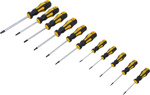 BGS Diy 7844 Zestaw wkrętaków profil T (do Torx) T6 T40 11 szt.