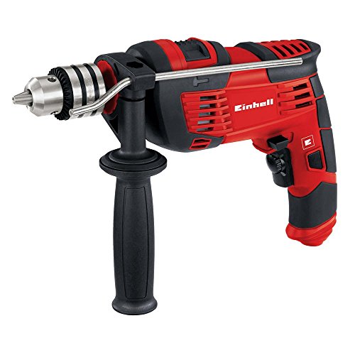 Einhell Wiertarka udarowa TC ID 1000 E (1010 W, moc wiercenia w drewnie 32 mm, beton 16 metal 13 metalowy ogranicznik głębokości, wytrzymały uchwyt wiertarski z wieńcem zębatym)