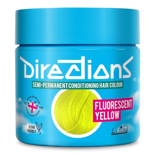 New La Riche Directions Semi Permanent Hair Color 88ml Fluorescent Yellow