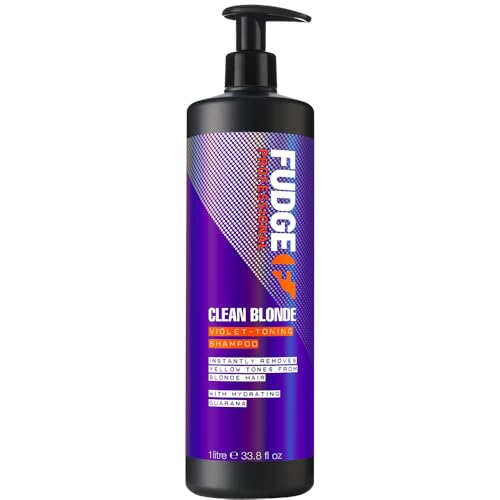 Fudge Clean Blonde profesjonalny szampon tonizujący do włosów blond - obrazek 1
