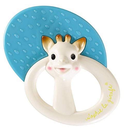 Vulli 200157.0 Sophie la Girafe Teething Rattle, niebieski - obrazek 1