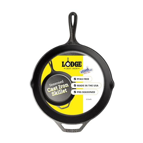 Lodge Patelnia Ø 30 cm, Żeliwna, Czarna, 1 szt. - obrazek 1