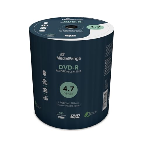 MediaRange DVD R 4,7 Gb120 min 16 x Speed, Cake 100