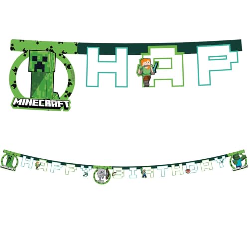 BANER URODZINOWY MINECRAFT