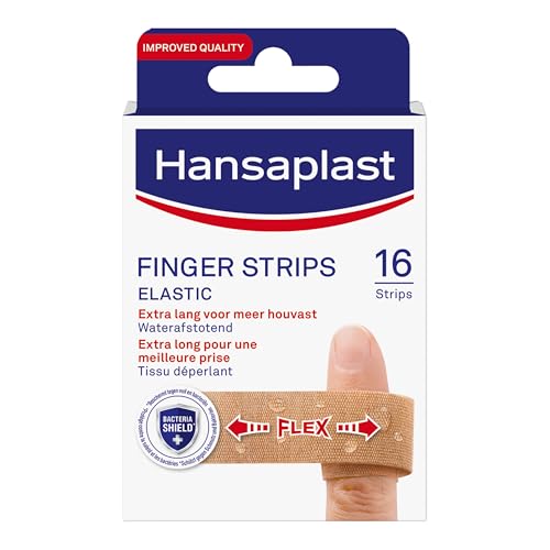 Hansaplast Finger strips Elastische textielweefselpleisters 16 - obrazek 1