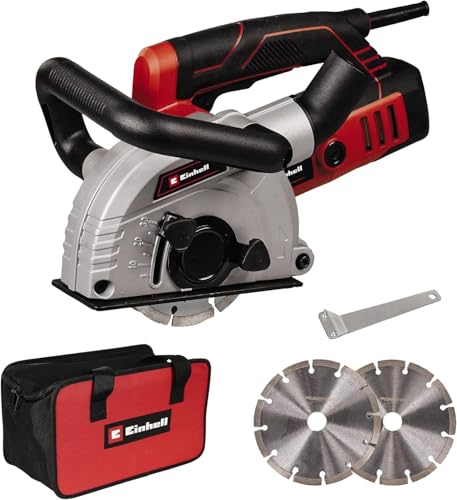 Einhell Bruzdownica TE MA 1500 (1500 W, płynna regulacja głębokości frezowania, elastyczna szerokości cięcia, łagodny start, w tym torba + diamentowe ostrza 2)