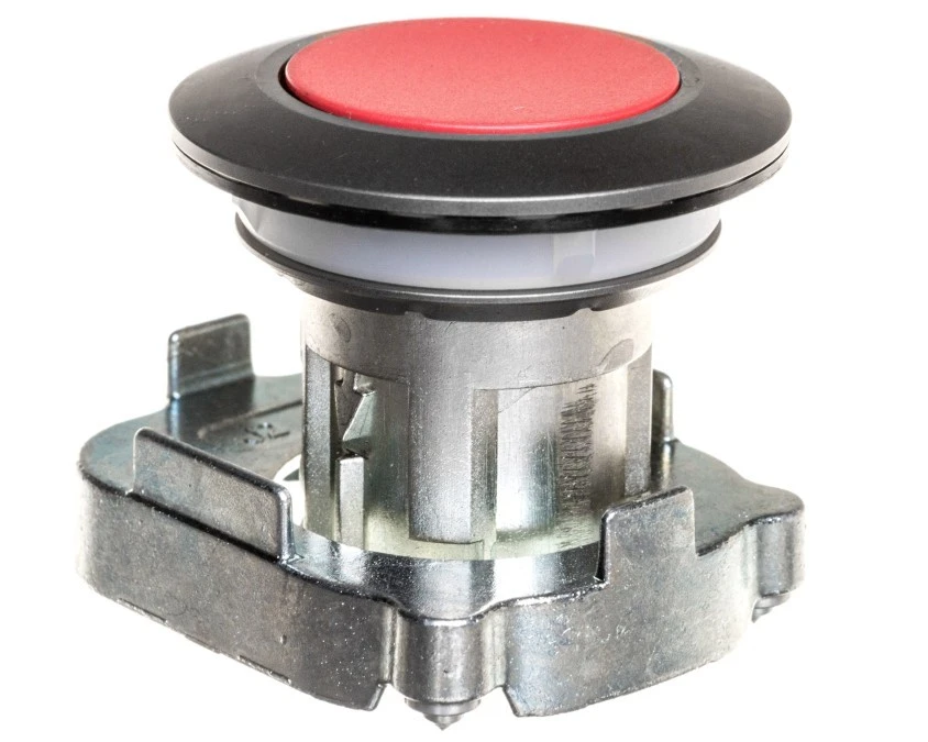 Napęd przycisku 30mm czerwony bez samopowrotu metalowy matowy IP69k Sirius ACT 3SU1060‑0JA20‑0AA0 - obrazek 2