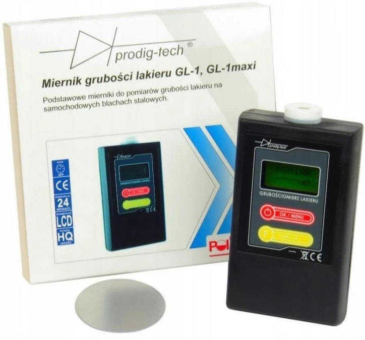 Miernik grubości lakieru Prodig‑tech GL‑1 FE - obrazek 1