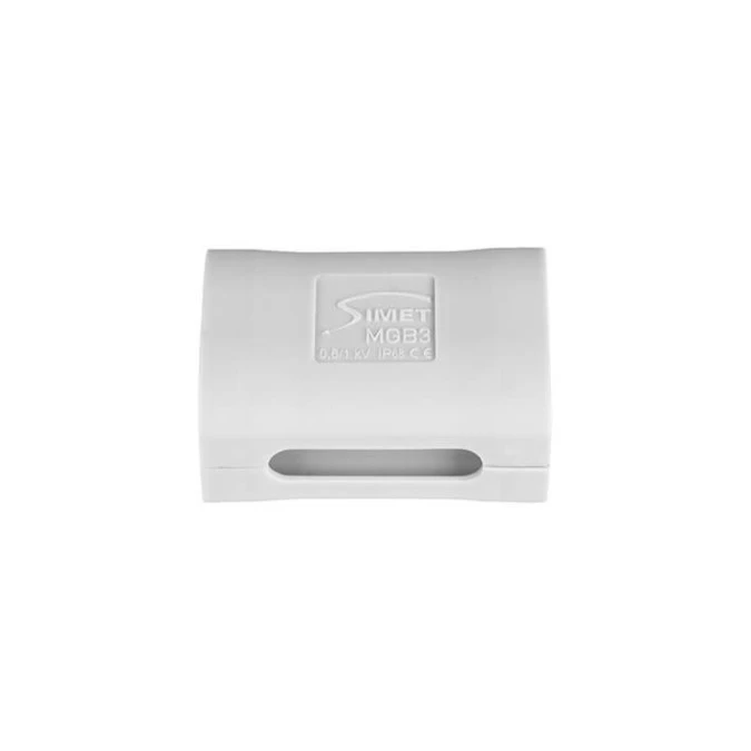 Mufa żelowa kablowa 3x2,5mm², MGB3 szara 89001002 - obrazek 1
