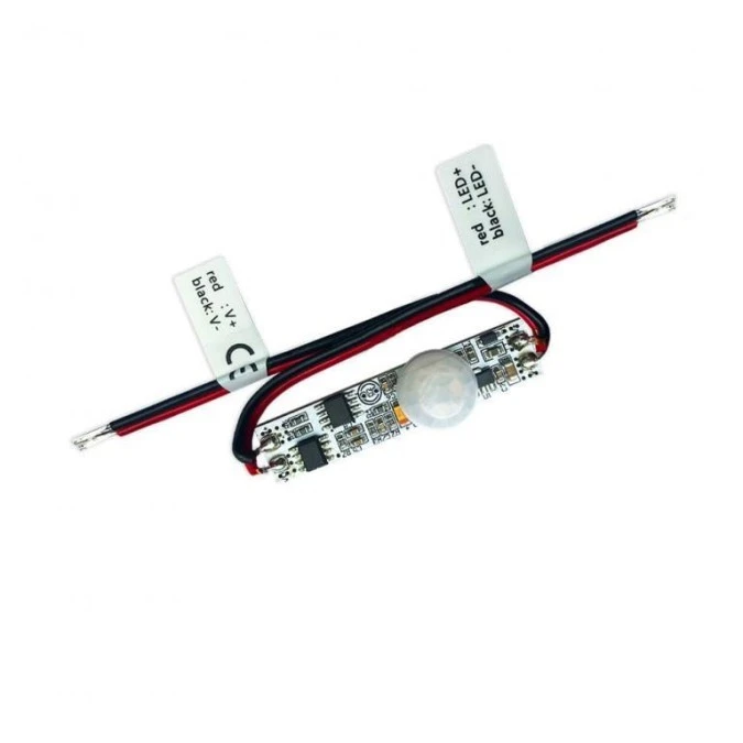 Mikro wyłącznik LED do profili aluminiowych Skydance ‑ 12‑24V DC 4A ‑ z czujnikem PIR ‑ E1‑R