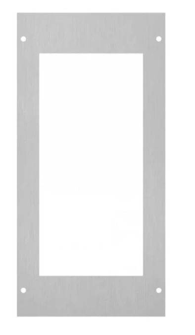 Maskownica do ramki CDN‑RZ2‑S (zew. wym. 231 x 113mm) stal nierdzewna CDN‑MZ‑S