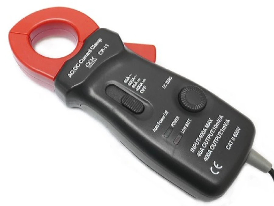 Miernik cęgowy przetwornik prądu AC/DC 400A CP‑11 01852 - obrazek 1