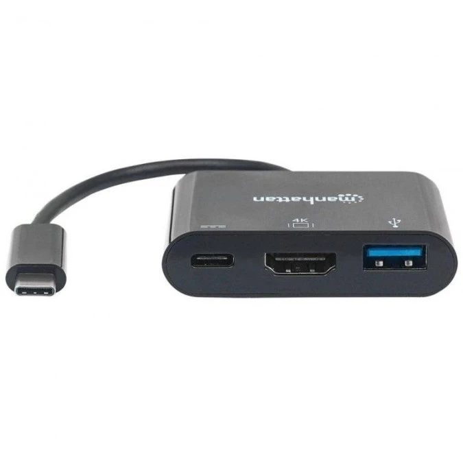 Multiport Adapter USB‑C 3.1 NA HDMI/USB‑A/USB‑C 152037 - obrazek 3