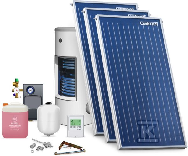 Zestaw solarny Premium Plus Alu dla 3-6 os. (3xKSG 21 GT) 300 08-952033