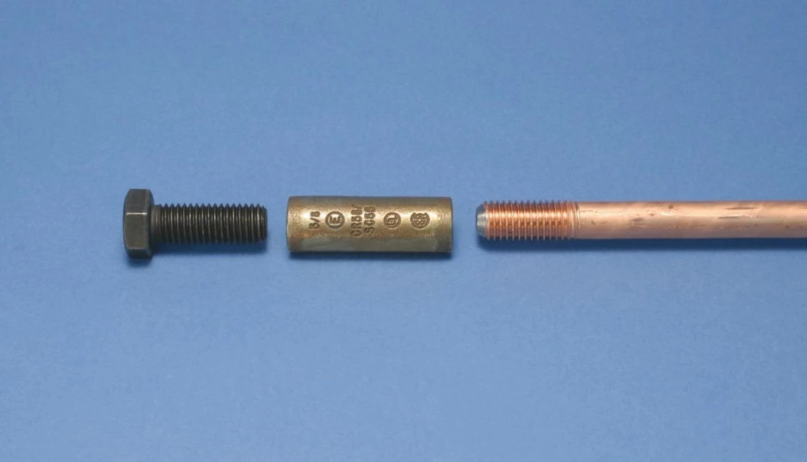 Miedziowany pręt uziemiający, segmentowy, 17.3 mm x 1.0 m, 254 μm 6334330 - obrazek 3
