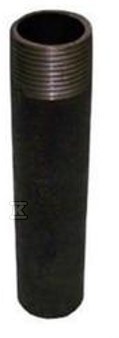 Sztucer stalowy czarny gwint jednostronny 2" L=100 987060010 J10AS - obrazek 1