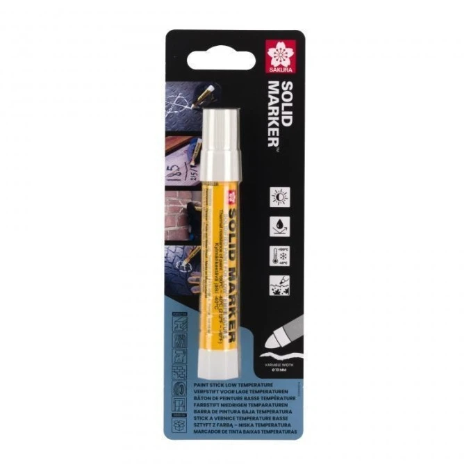 Marker Solid do niskich temperatur biały, Sakura SKBLXSCT1B - obrazek 1