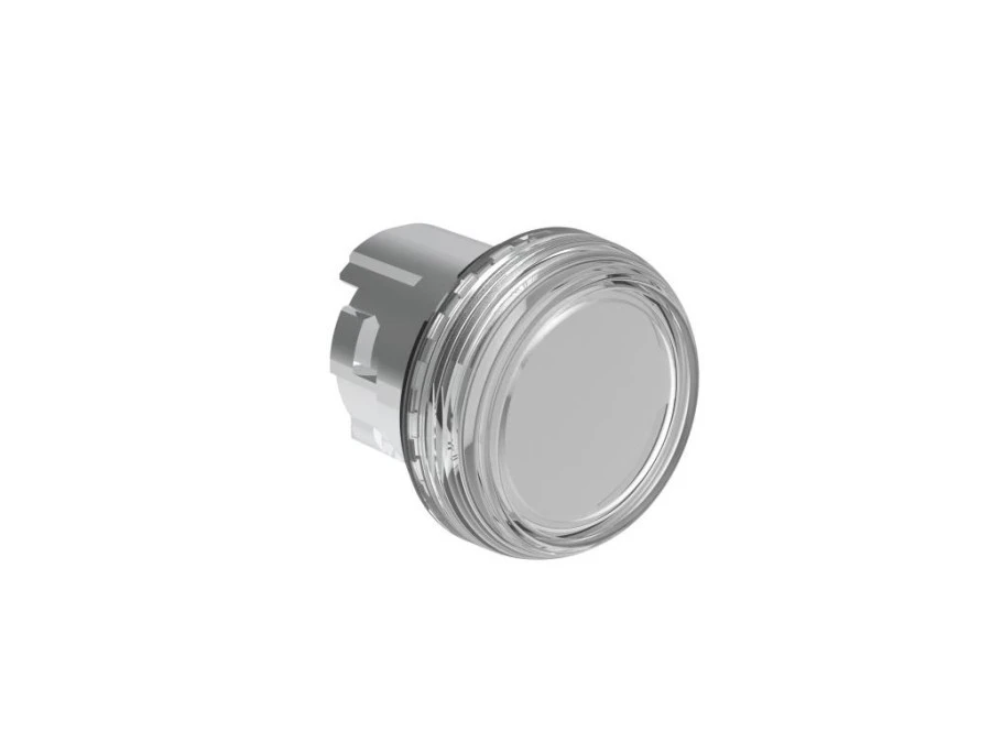 Metalowa głowica lampki 22mm Przezroczysta LPSL7 - obrazek 1
