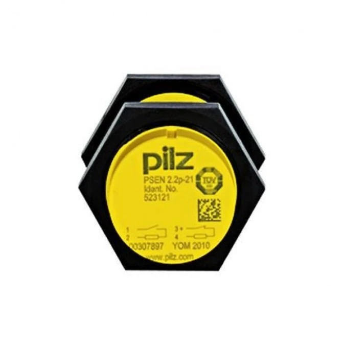 Magnetyczny wyłącznik bezpieczeństwa w wykonaniu kwadratowym PSEN 2.2p‑21/LED/8mm 1 switch 523121
