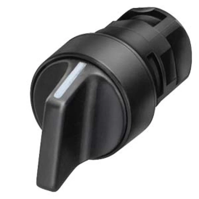 Napęd przełącznika 3 położeniowy z samopowrotem I‑O‑II 16mm czerwony 3SB2000‑2EC01 - obrazek 1