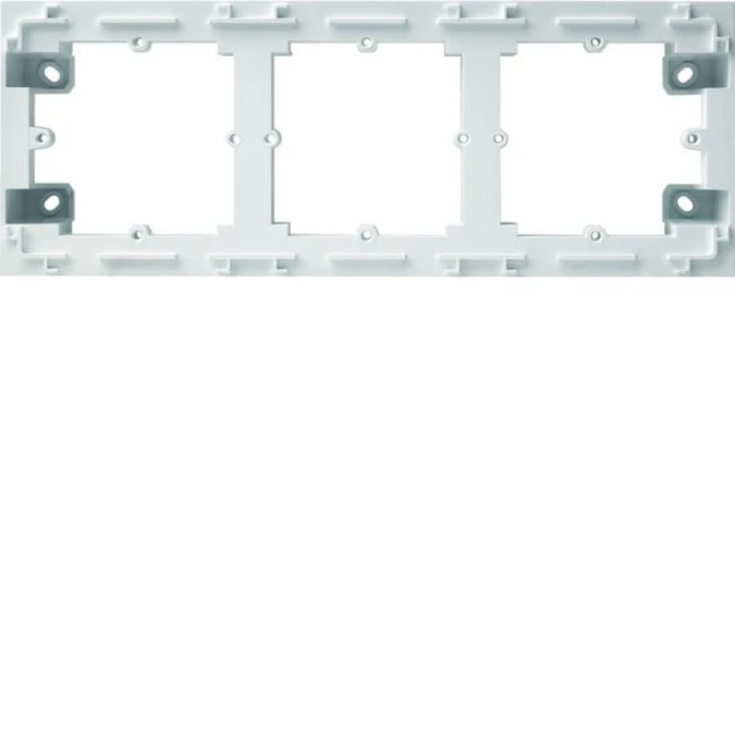 Lumina intense Adapter natynkowy 3‑krotny biały WL5830 - obrazek 1