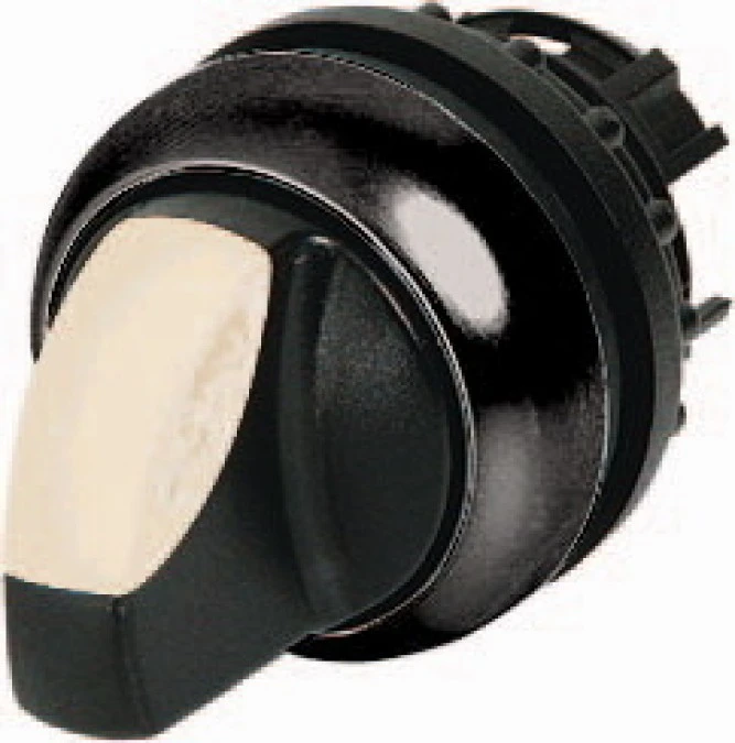 Napęd przełącznika 2 położeniowy biały z podświetleniem bez samopowrotu M22S‑WLKV‑W 284398 - obrazek 3