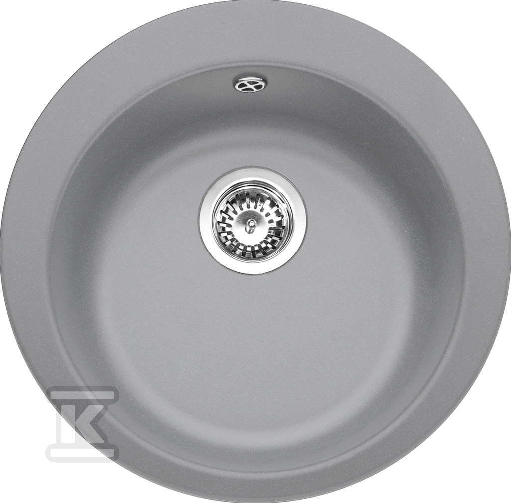 Zlewozmywak wbudowywany Tectonite® Sirius SOD 610-40 Kamienny Szary 114.0476.408 - obrazek 1
