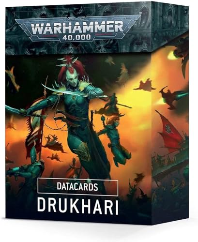 Games Workshop Warhammer 40 000 Datacards : Drukhari