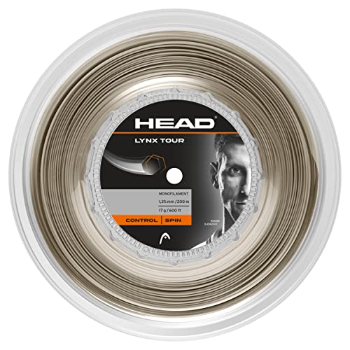 HEAD Lynx Tour Reel struny tenisowe dla dorosłych, uniseks, kolor szampański, 17