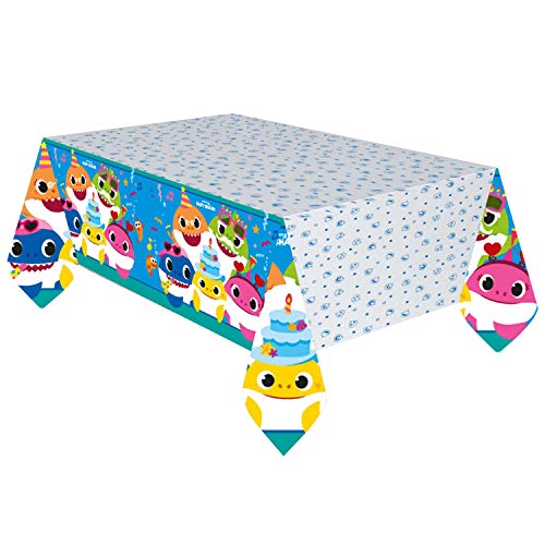 Obrus papierowy, Baby Shark, 120 x 180 cm - obrazek 1