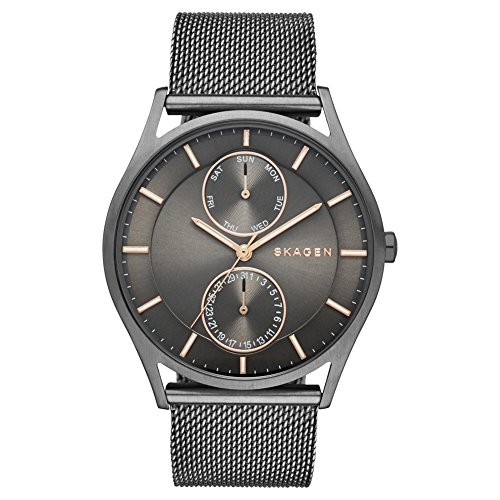 Skagen Zegarek, Męski, Rozmiar: One Size, Szary - obrazek 1